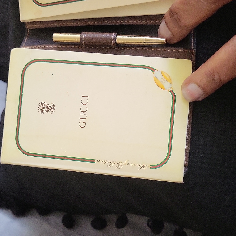 Vintage Gucci Address, Notebook - Picture 2 of 7